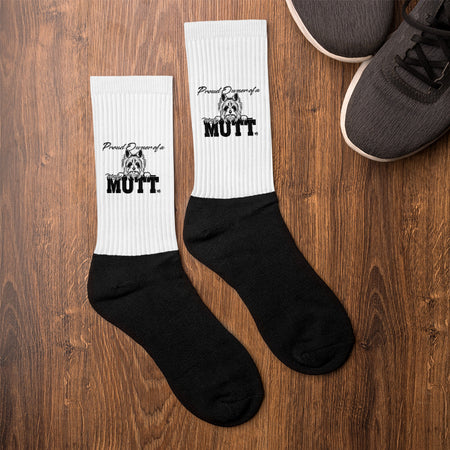 Socks Proud Owner Of A Mugly Mutt -Socks