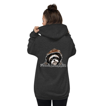 WOMEN'S ZIP UP HOODIE - SOFT INSIDE W/ KANGAROO POCKET - AHOE