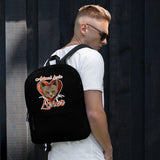 BACKPACK - pockets/front zipper/water proof - BLACK - CAT - ALLoner
