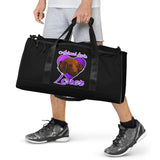 DUFFLE BAG - DURABLE - MULTIPLE POCKETS/ZIPPER POCKET - BLACK - DOG - ALLoner