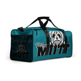 DUFFLE BAG - DURABLE - MULTIPLE POCKETS/ZIPPER POCKET - BLACK - DOG - POOAMM