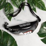 FANNY PACK - inside pocket/adjustable straps - BLACK - DOG - RUFF/TUFF/DAWG