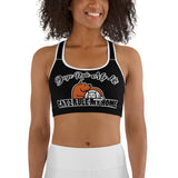 SPORTS BRA - DOUBLE FRONT LAYER - BLACK - DOG(Z)/CAT(Z)