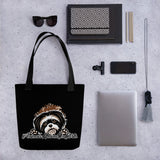 TOTE BAG - BLACK - DOG - AHOE