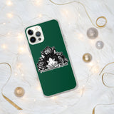 IPHONE CASE/COVER - GREEN - CAT - AHOE
