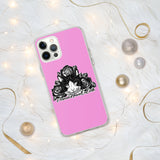 IPHONE CASE/COVER - PINK - CAT - AHOE