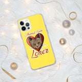 IPHONE CASE/COVER - YELLOW - CAT - ALLoner