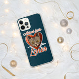 IPHONE CASE/COVER - BLUE/GREEN - CAT - ALLoner