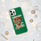 IPHONE CASE/COVER - GREEN - CAT - ALLoner