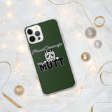 IPHONE CASE/COVER - DARK/GREEN - DOG - POOAMM