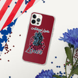IPHONE CASE/COVER - BURGUNDY/RED - HORSE - ALLoner