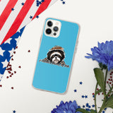 IPHONE CASE/COVER - BLUE - DOG - AHOE