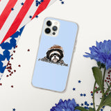 IPHONE CASE/COVER - LIGHT/BLUE - DOG - AHOE