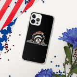IPHONE CASE/COVER - BLACK - DOG - AHOE