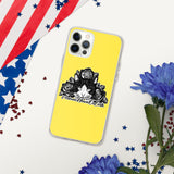 IPHONE CASE/COVER - YELLOW - CAT - AHOE