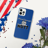 IPHONE CASE/COVER - BLUE - DOG - POOAMM