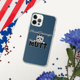 IPHONE CASE/COVER - BLUE - DOG - POOAMM