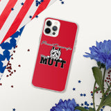 IPHONE CASE/COVER - RED - DOG - POOAMM