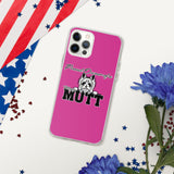IPHONE CASE/COVER - PINK - DOG - POOAMM
