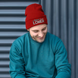 BEANIE - KNIT/EMBROIDERED - ALLoner