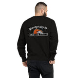 MEN'S CHAMPION DURABLE SWEATSHIRT - BLACK/GREY - HORSE - DOGZ/CATZ