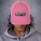 HAT-RETRO TRUCKER CAP/ADJUSTABLE CLOSURE-ALLoner