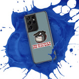 SAMSUNG CASE/COVER - GREY/GOTHIC - DOG - RUFF/TUFF/DAWG