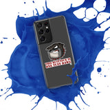 SAMSUNG CASE/COVER - DARK/GREY - DOG - RUFF/TUFF/DAWG