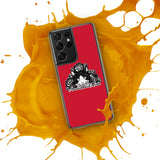 SAMSUNG CASE/COVER - RED - CAT - AHOE
