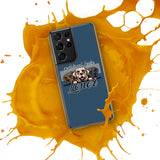SAMSUNG CASE/COVER - BLUE - DOG - ALLoner