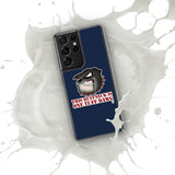 SAMSUNG CASE/COVER - NAVY/BLUE - DOG - RUFF/TUFF/DAWG