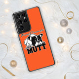 SAMSUNG CASE/COVER - ORANGE - DOG - POOAMM