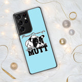 SAMSUNG CASE/COVER - BLUE - DOG - POOAMM