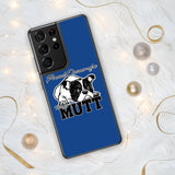 SAMSUNG CASE/COVER - BLUE - DOG - POOAMM