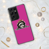 SAMSUNG CASE/COVER - PINK - DOG - AHOE