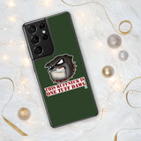 SAMSUNG CASE/COVER - GREEN - DOG - RUFF/TUFF/DAWG
