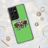SAMSUNG CASE/COVER - GREEN - DOG - ALLoner