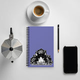 SPIRAL NOTEBOOK-SOFT-TOUCH COATING/DOTTED PAGES- AHOE