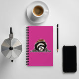 SPIRAL NOTEBOOK-SOFT-TOUCH COATING/DOTTED PAGES- AHOE