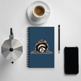 SPIRAL NOTEBOOK-SOFT-TOUCH COATING/DOTTED PAGES- AHOE