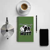 SPIRAL NOTEBOOK-SOFT-TOUCH COATING/DOTTED PAGES-POOAMM