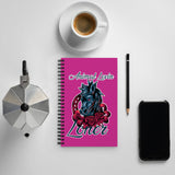 SPIRAL NOTEBOOK-SOFT-TOUCH COATING/DOTTED PAGES- ALLoner