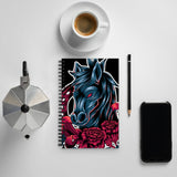 SPIRAL NOTEBOOK-SOFT-TOUCH COATING/DOTTED PAGES- ALLoner