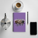 SPIRAL NOTEBOOK-SOFT-TOUCH COATING/DOTTED PAGES- ALLoner