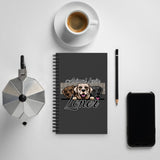 SPIRAL NOTEBOOK-SOFT-TOUCH COATING/DOTTED PAGES-ALLoner