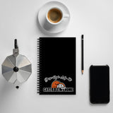 SPIRAL NOTEBOOK-SOFT-TOUCH COATING/DOTTED PAGES/DOGZ-CATZ-RULE