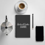 SPIRAL NOTEBOOK-SOFT-TOUCH COATING/DOTTED PAGES- ALLoner