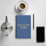 SPIRAL NOTEBOOK-SOFT-TOUCH COATING/DOTTED PAGES- ALLoner