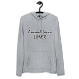 MEN'S LIGHTWEIGHT HOODIE -70% cotton/30% polyester - ALLoner