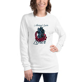 WOMEN'S LONG SLEEVE SHIRT - HORSE - ALLoner